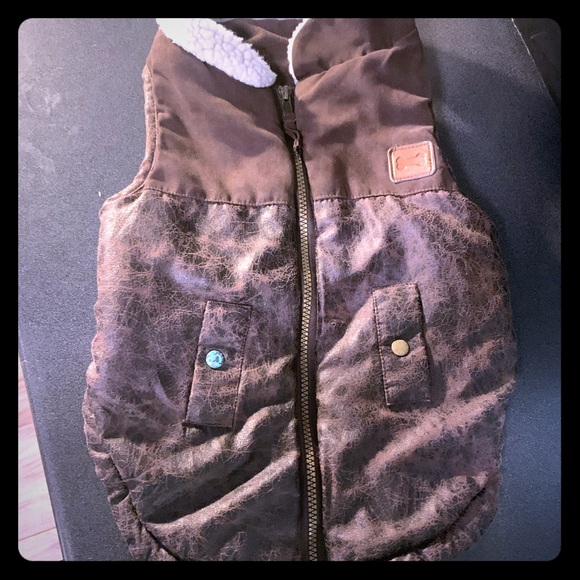 #1237 dog bomber jacket size large - Picture 1 of 3